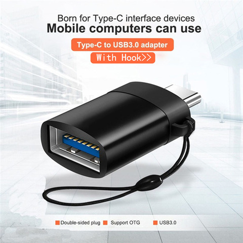 Адаптер OTG Type-c Usb C Micro Type C Usb-c Usb 3,0 преобразователь данных для зарядки Samsung Galaxy S8 S9 Note 8 A5 2022 One Plus Usbc ► Фото 1/6