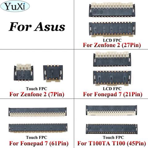 Коннектор YuXi для ASUS zenfone 2 ZE500KL Z00ED Fonepad 7 T100TA T100 27/ 7/ 21/61/45 pin, с ЖК-дисплеем ► Фото 1/6