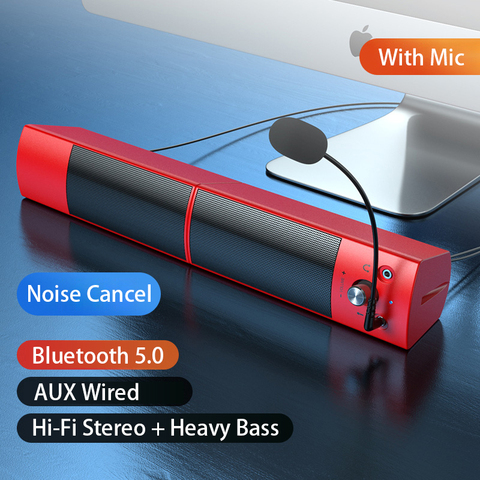 V-117 USB проводной беспроводной Bluetooth домашний кинотеатр объемный Саундбар воспроизведение видео игр внешний микрофон комбинированные компь... ► Фото 1/6