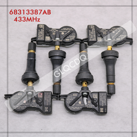 Для 2022-2024 JEEP COMPASS TPMS 433 МГц датчик давления в шинах TPMS JEEP датчик давления в шинах 68313387AB ► Фото 1/5