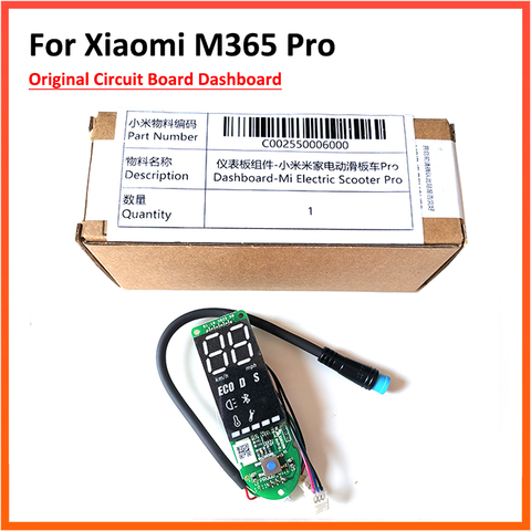 Оригинальная Bluetooth приборная панель для электрического скутера Xiaomi M365 Pro с BT крышкой, детали для скутера Xiaomi M365 Pro ► Фото 1/6