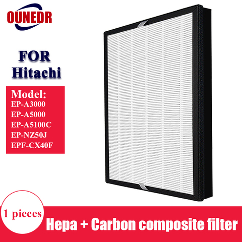 Для экскаватора Hitachi очиститель воздуха HEPA фильтр активированный уголь дезодорирует и фильтр EP-A3000 EP-A5000 EP-A5100C EP-NZ50J EPF-CX40F ► Фото 1/3