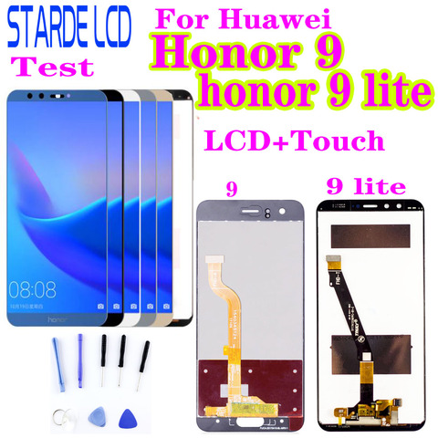 ЖК-дисплей с сенсорным экраном для Huawei Honor 9, дигитайзер STF L09 для Huawei Honor 9 Lite, Honor 9 LCD LLD L31 L22 L21 L22A, экран ► Фото 1/6