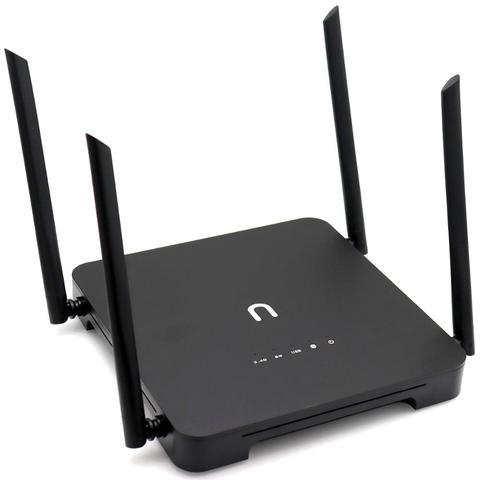 MTK MT7621AT 802.11AC 1200 Мбит/с, Беспроводной Wi-Fi роутер, USB гигабитный Ethernet LEDE OPENWRT маршрутизатор Padavan 512 Мб памяти/32 Мб флэш-памяти ► Фото 1/6