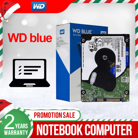 Мобильный жесткий диск Western Digital WD Blue, 4 ТБ, 15 мм, 5400 об/мин, SATA 6, 8 мб кэш-памяти, 2,5 дюйма, для пк WD40NPZZ ► Фото 1/5