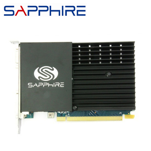 Видеокарта SAPPHIRE HD 6450 1 Гб, графический процессор AMD Radeon HD 5450 1GHM 256 Мб, графическая карта для настольного ПК, экран для компьютера, HDMI, энергосберегающий ► Фото 1/6