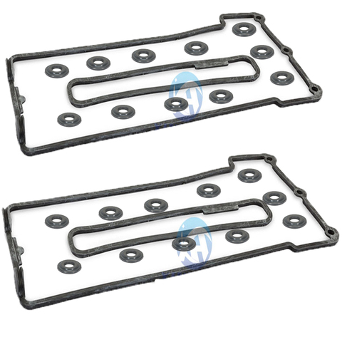 Новая прокладка крышки клапана L + R 22 шайбы для BMW E34 E39 E32 E38 M60 M62 двигатель 11129069872 11129069871 ► Фото 1/6