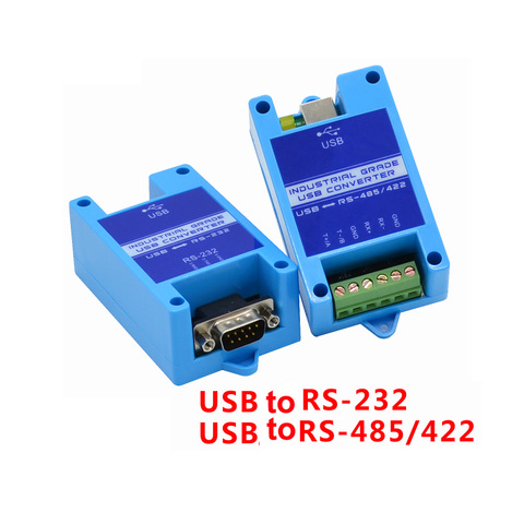 Промышленный последовательный преобразователь USB в 232 485 422, 2 порта RS485 к USB с защитой lightning, WIN7 / 8/10 ► Фото 1/5