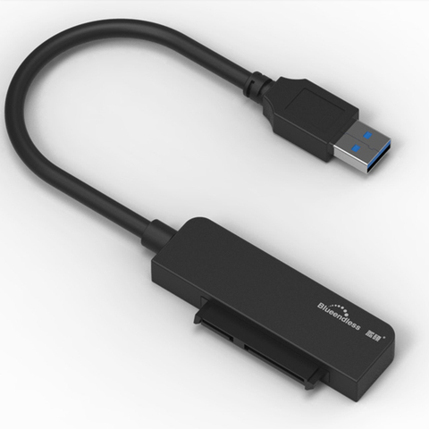 Blueendless USB SATA 3 кабель адаптер SATA к USB 3,0 6 Гбит/с Поддержка 2,5 внешних жестких дисков HDD SSD SATA III кабель адаптера ► Фото 1/6