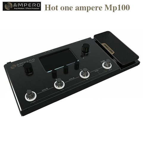 Hotone ampero MP-100 Compact amp modeler & effects processor,Eingebautes Expression -- Pedal ► Фото 1/2