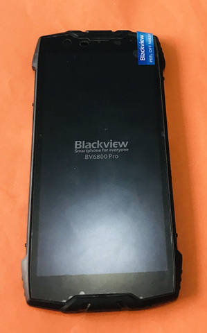 Б/у Оригинальный ЖК-дисплей + дигитайзер сенсорный экран + рамка для Blackview BV6800 Pro MT6750T Octa Core Бесплатная доставка ► Фото 1/2