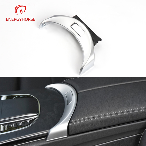 Консоль подлокотник крышка кнопка переключения центральный ящик для хранения переключатель для Mercedes Benz C Class W205 GLC-Class W253 2056803407 ► Фото 1/6