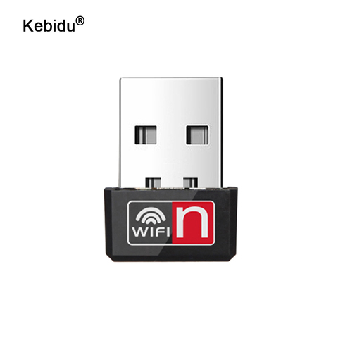 Портативный мини USB адаптер kebidu, 150 Мбит/с, Wi-Fi адаптер MT7601 для ПК, USB Ethernet Wi-Fi ключ, 2,4G сетевая карта, Wi-Fi ресивер ► Фото 1/5