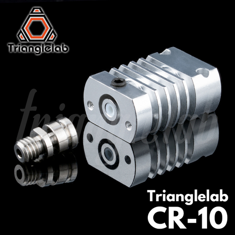 Обновленный комплект trianglelab T-CR10 Hotend, полностью металлический/ПТФЭ радиатор, титановый Тепловой разрыв для женских фотографий, обновленный ... ► Фото 1/6