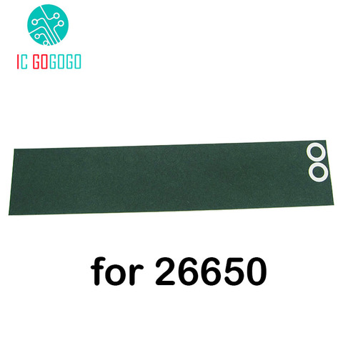 45 шт. 1S 26650 прокладка для изоляции аккумулятора, Герметичная прокладка для аккумулятора из ячменной бумаги, изолирующий электрод с зелеными изолированными прокладками ► Фото 1/3