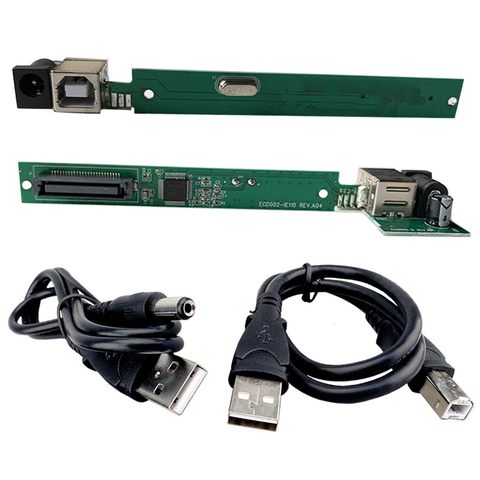 Преобразователь интерфейса USB 2,0 в IDE для ноутбука с использованием привода CD/DVD ROM ► Фото 1/4