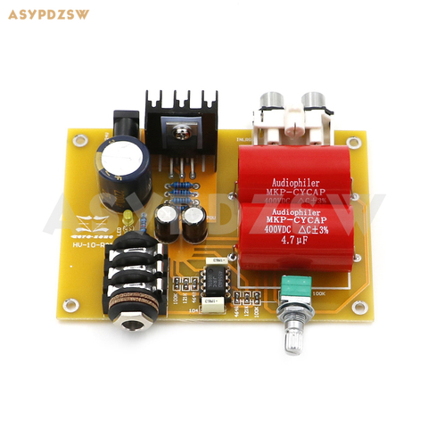 HV-10-RA1 JRC4556AD усилитель для наушников PCB/DIY Kit/готовая плата (можно использовать аккумулятор или адаптер питания) ► Фото 1/6