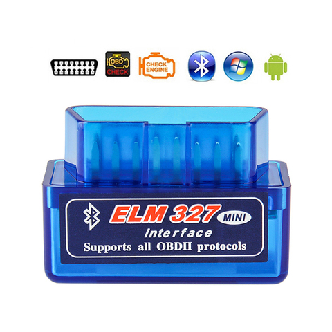 Автомобильный диагностический инструмент ELM327 Bluetooth V1.5 OBD2 для Lada Kalina Priora Niva Vaz Granta Samara 2110 2114 Largus 2109 2115 2112 ► Фото 1/6