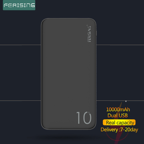 Портативный внешний аккумулятор ferzing на 10000 мА · ч для Xiaomi Redmi, портативное зарядное устройство на 10000 мА · ч, портативное зарядное устройство ... ► Фото 1/6