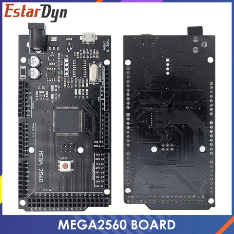 Mega 2560 R3 для MEGA2560 CH340G/ATmega2560-16AU MicroUSB. С Загрузчиком для Arduino ► Фото 1/6