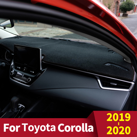 Коврик для приборной панели автомобиля Toyota Corolla E210, 2022, 2022, защита от солнца, защита от ультрафиолета, аксессуары ► Фото 1/6