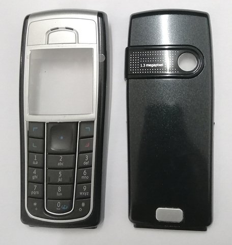 Черная крышка корпуса, Крышка батарейного отсека, дверная клавиатура для Nokia 6230 6230i и отвертка, инструменты для открытия ► Фото 1/2