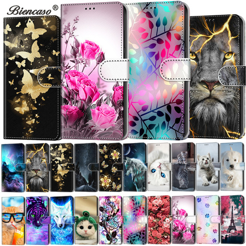 Leather Phone Bags Card Slot Wallet Flip Case For Redmi Note 9 Pro 9S 8T 9A 9C Fundas For Xiaomi 10 Lite 5G Mi 10 Pro Back Cover ► Фото 1/6