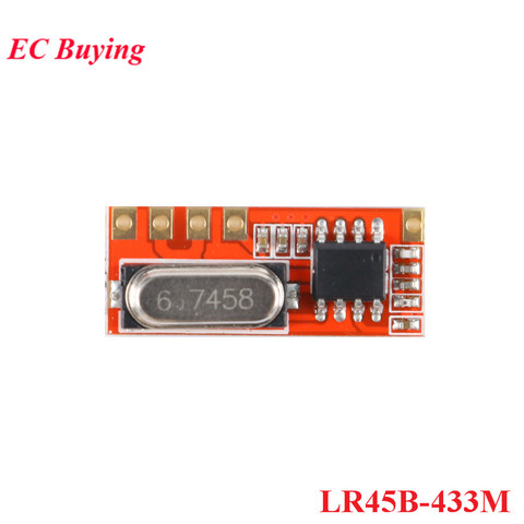 Беспроводная плата LR45B, Радиочастотный пульт дистанционного приемника, модуль 433 МГц, электронные приемники для самостоятельной сборки, 60dbm ► Фото 1/6