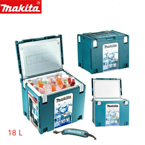 Соединитель для холодильника Makita MAKPAC, 18 л, 199846-0, 198253-4, Тип 4, 18 л + держатель для чехла с ремешком ► Фото 1/5