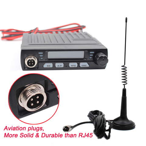 Ультра компактный мини мобильный AE-6110 CB радио для европы 8 Вт 26 МГц 27 AR-925 Citizen радиодиапазоне 25/28/29/30 МГц коротковолновое 10 м ► Фото 1/6