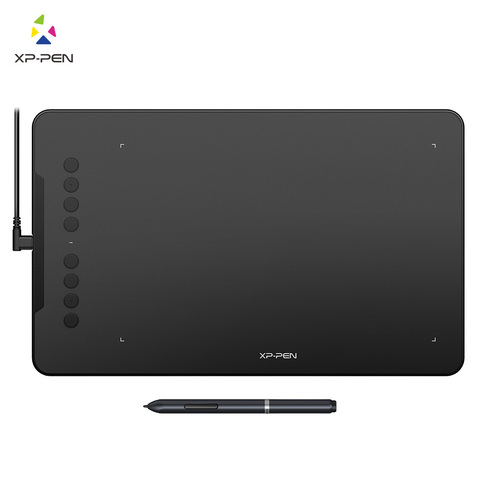 XP-Pen DECO 01 10x6,25 дюймов 8192 уровня, ручка без батареи, Поддержка Windows Mac, цифровой графический планшет для рисования и анимации ► Фото 1/6