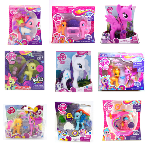 Hasbro MY LITTLE PONY PINKIE PIE вертолет кукла Сумерки сверкающие с крыльями модель игрушка подарок ► Фото 1/6