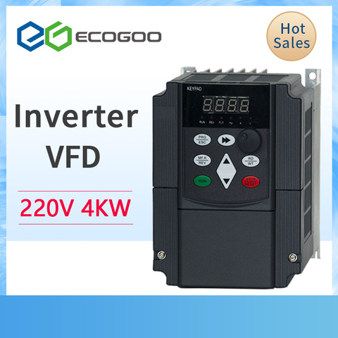 VFD Инвертор VFD 1.5 кВт/2,2 кВт 220 В и 220 В 3P инвертор переменной частоты приводной инвертор ZW-BT1 Бесплатная доставка ► Фото 1/6