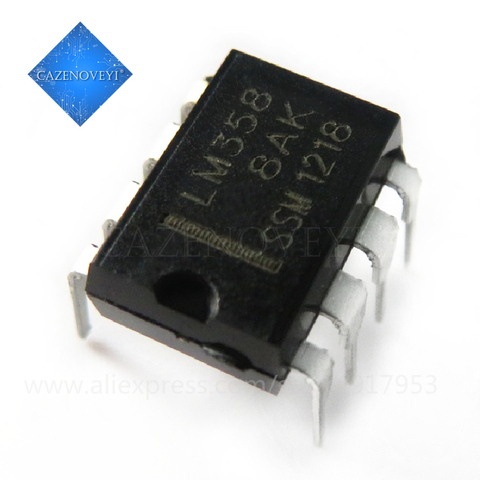 10 шт./лот LM358P DIP8 LM358 DIP LM358N = TS358CD TS358 KIA358P KIA358 BA10358 AS358P-E1 Новый и оригинальный IC в наличии ► Фото 1/1