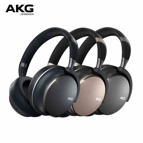 Оригинальная Беспроводная Bluetooth-гарнитура AKG Y600NC 5,0 с активным шумоподавлением, умная пауза, гарнитура ► Фото 1/6