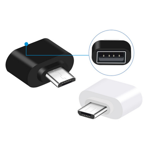 Преобразователь Micro USB в USB для планшетного ПК Android Usb 2,0 Mini OTG USB кабель OTG адаптер Micro Female конвертер адаптер ► Фото 1/4