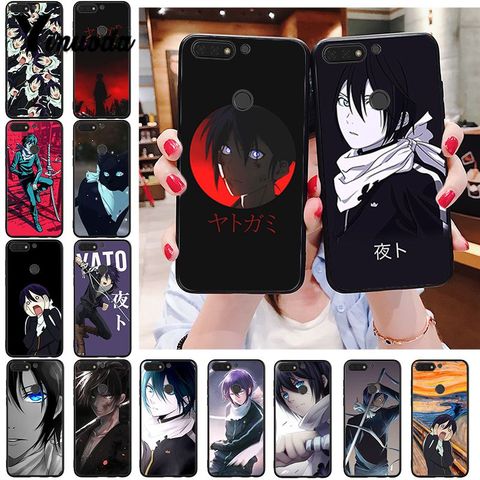 Чехол Yinuoda для Huawei Honor 8A 8X 9 10 20 Lite 7A 5A 7C 10i 9X pro Play 8C с японским аниме рисунком Yato Noragami ► Фото 1/6