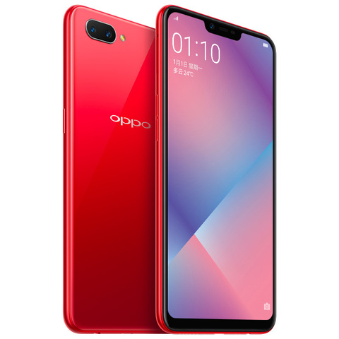 Новый оригинальный OPPO A5 смартфон 6,2 дюйма, разрешение Full Экран глобальная прошивка Snapdragon 450 Octa Core 4230 мАч 6G/64G 13MP на базе Android с поддержкой OTG 8,1 чехол для телефона ► Фото 1/6