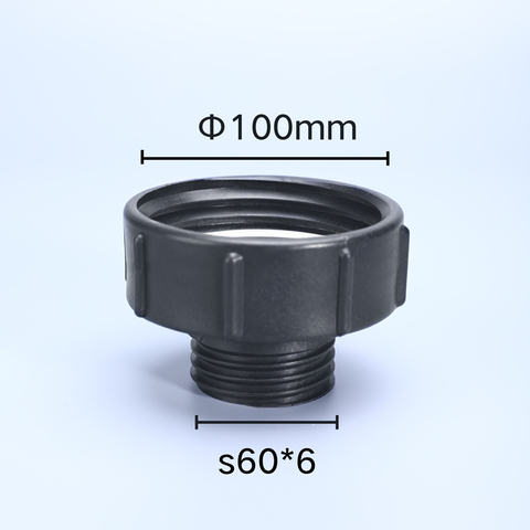 Фитинги для бака IBC от 100 мм до S60, сменный соединитель для крана, фитинг для домашнего сада, адаптер для водопроводной трубы ► Фото 1/6
