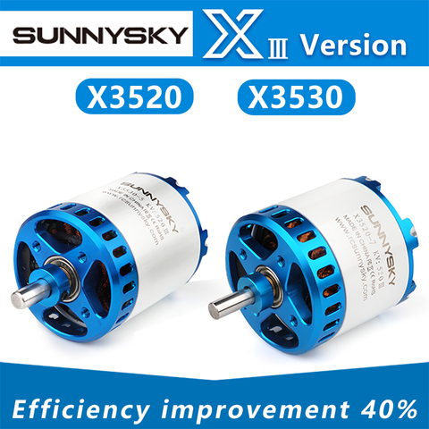 SUNNYSKY X3520-III I 445KV 560KV 780KV бесщеточный двигатель для радиоуправляемых квадрокоптеров самолетов с неподвижным крылом ► Фото 1/6