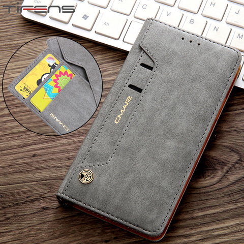 Роскошный чехол-бумажник с откидной крышкой для Samsung S20 Note20, ультрамагнитный кожаный чехол для Galaxy S8 S9 S10 S20 5G Plus Note 10 9 8 Coque ► Фото 1/6