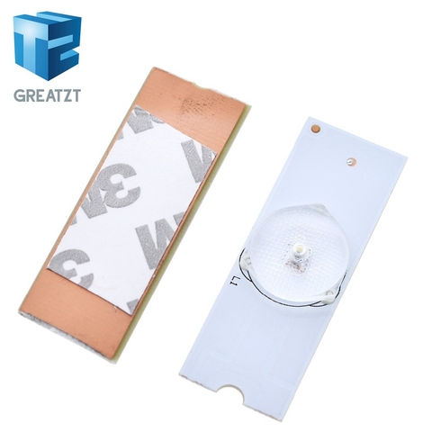 Светодиодные лампы GREATZT, 10 шт., 3 в, SMD, с оптической линзой, Fliter, для 32-65 дюймов, светодиодный ремонт телевизора ► Фото 1/6