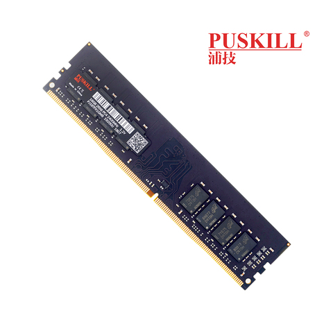 ОЗУ PUSKILL UDIMM DDR4 4 ГБ 8 ГБ 16 ГБ 2133 2400 2666 17000 19200 21300 1,2 в для настольного компьютера ► Фото 1/6