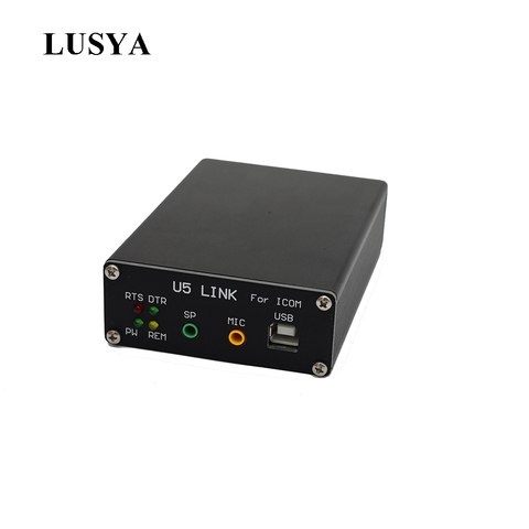 Радиоприемник Lusya LINK U5 ICOM, разъем FIDI USB с интерфейсом усилителя мощности T1224 ► Фото 1/6