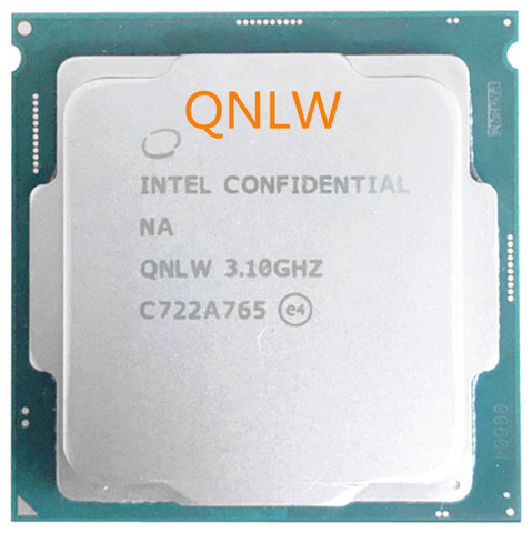 QNLW i7 8700 ES CPU INTEL 6 core 12 hilos 3,1 ГГц, совместим с очко-генерацией матери ► Фото 1/1