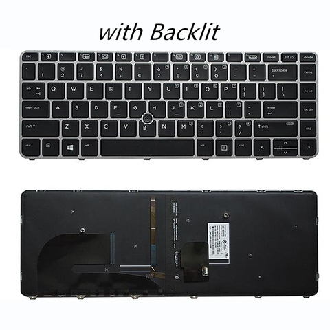 Новая клавиатура с английской раскладкой для hp Elitebook 840 G3 745 G3 745 G4 840 G4 848 G3 ► Фото 1/2