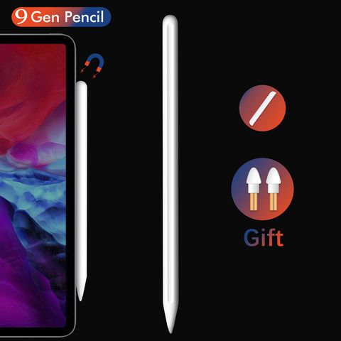 GOOJODOQ для Apple Pencil 2 для iPad карандаш, стилус, ручка для iPad Pro 11 Pencil Pro 12,9/9,7 2022 Mini 5 с защитой от ладони ► Фото 1/6