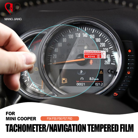 Автомобильный Тахометр спидометр GPS дисплей экран закаленная защитная пленка протектор для Mini Cooper F54 F55 F56 F57 F60 Countryman ► Фото 1/6