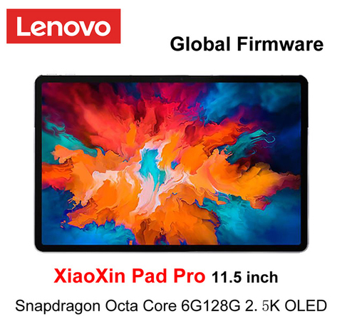 Lenovo Xiaoxin облицовка площадка/коврик/настил/Накладка Xiaoxin Pad Pro Snapdragon Octa Core 6 ГБ 128 11/11.5 дюймов, 2K TDDI/2,5 K OLED экраном планшетный ПК с системой андрои... ► Фото 1/6