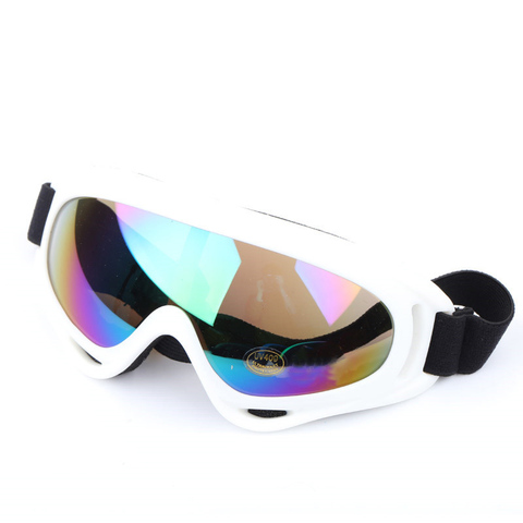 Противотуманные лыжные очки, профессиональные ветрозащитные очки конфетных цветов с УФ-защитой X400 для катания на коньках и лыжах ► Фото 1/6